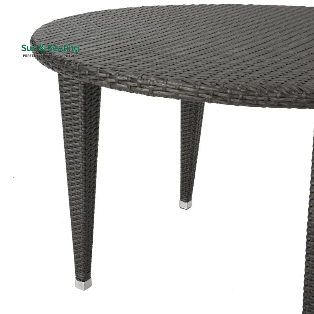 Gelli Outdoor Garden Patio Dining Set 4 Chairs and 1 Table (Gray) Dining sets