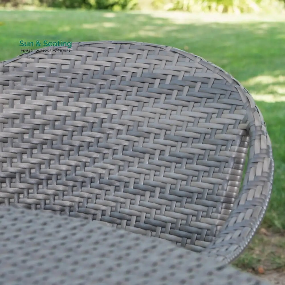 Gelli Outdoor Garden Patio Dining Set 4 Chairs and 1 Table (Gray) Dining sets
