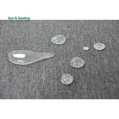 Gene Outdoor Garden Balcony Sofa Set 2 Single seater Set (Dark Grey) Sofa Sets