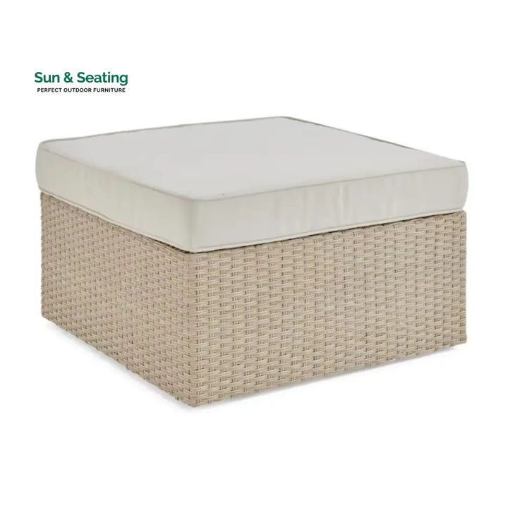 Gisla Outdoor Rattan Wicker 4-Piece Patio Sofa Set Patio Sofa Set