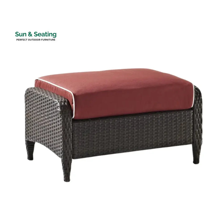 Gitali Outdoor 4 Piece Patio Wicker Furniture Set Patio Sofa Set