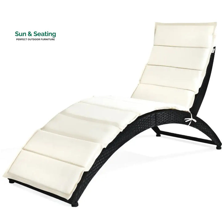 Grace Outdoor Swimming Poolside Lounger (Brown) Loungers