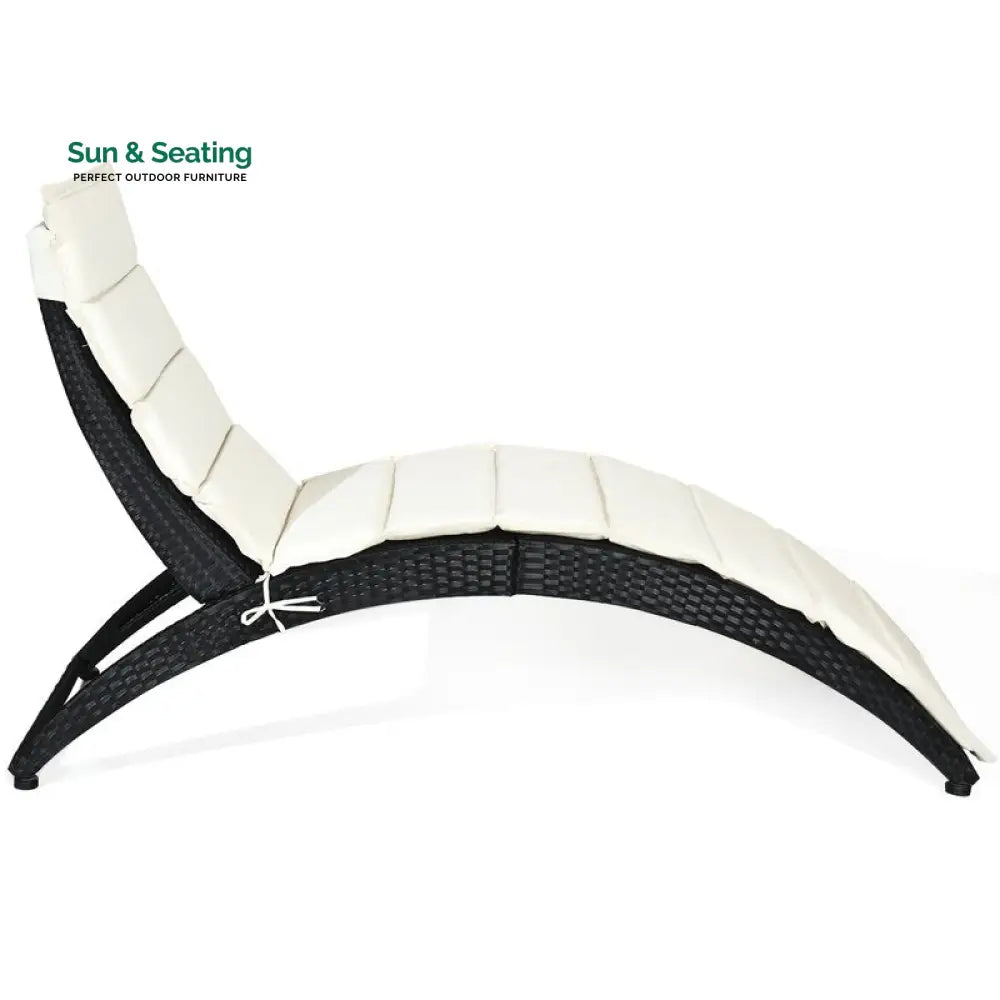 Grace Outdoor Swimming Poolside Lounger (Brown) Loungers