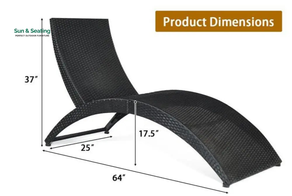 Grace Outdoor Swimming Poolside Lounger (Brown) Loungers