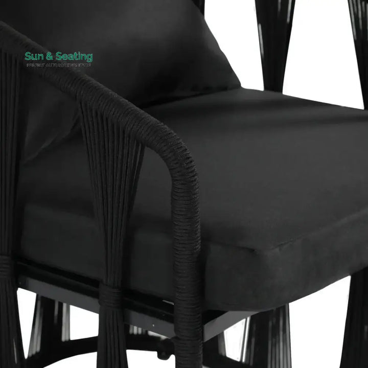 Greer Outdoor Rope 3-Piece Patio Set Patio Set