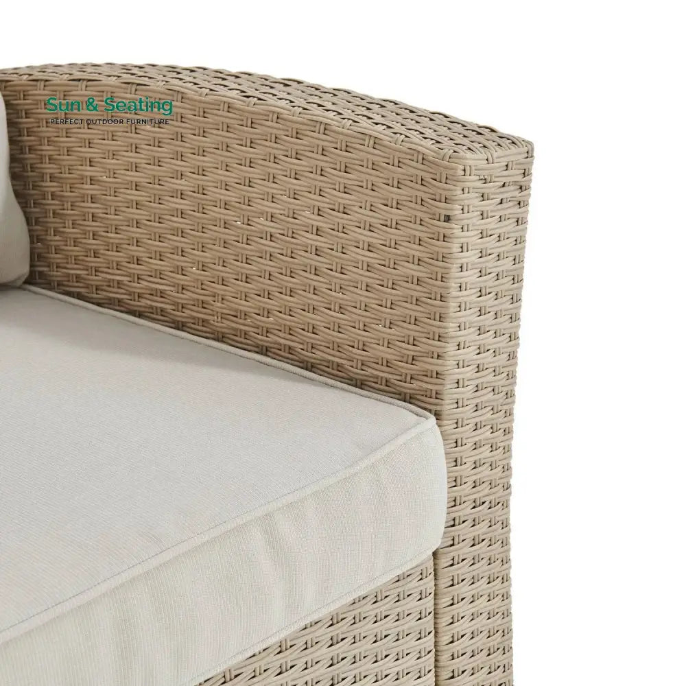 Hajar Outdoor All-Weather Wicker Single Seater Sofa Sofa Set