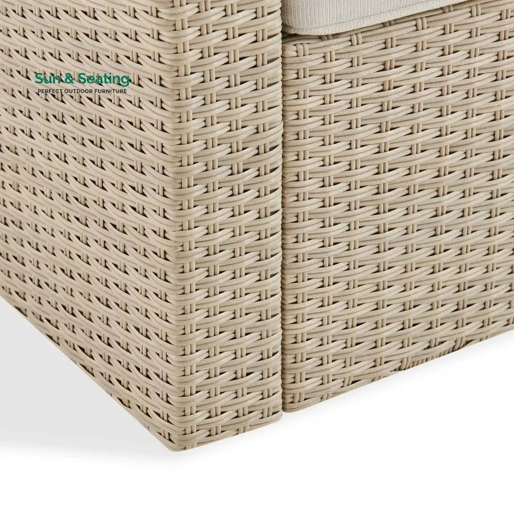 Hajar Outdoor All-Weather Wicker Single Seater Sofa Sofa Set