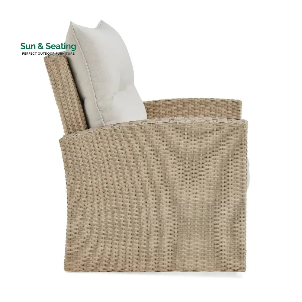 Hajar Outdoor All-Weather Wicker Single Seater Sofa Sofa Set