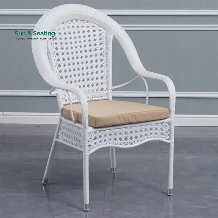 Haneen Outdoor All-Weather Resistant Rattan Wicker 7-Piece Dining Set Dining Set