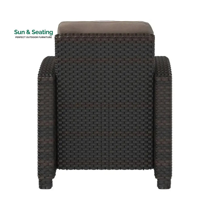 Harper 1-Piece Outdoor Wicker Single Seater Sofa Sofa Set