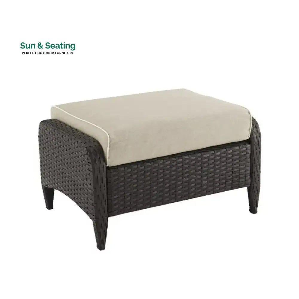 Hemangini Outdoor 4 Piece Patio Wicker Furniture Set Patio Sofa Set