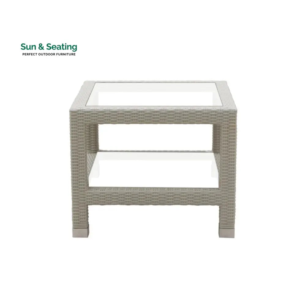 Hudson Outdoor Garden Balcony Sofa Set 3 Seater 2 Seater With 2 Single Seater and 1 Center Table With 1 Side Table Set