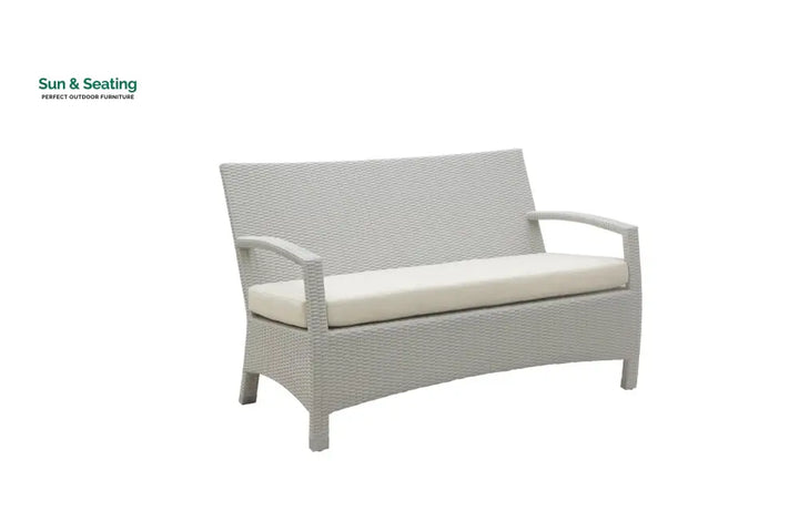 Hudson Outdoor Garden Balcony Sofa Set 3 Seater 2 Seater With 2 Single Seater and 1 Center Table With 1 Side Table Set