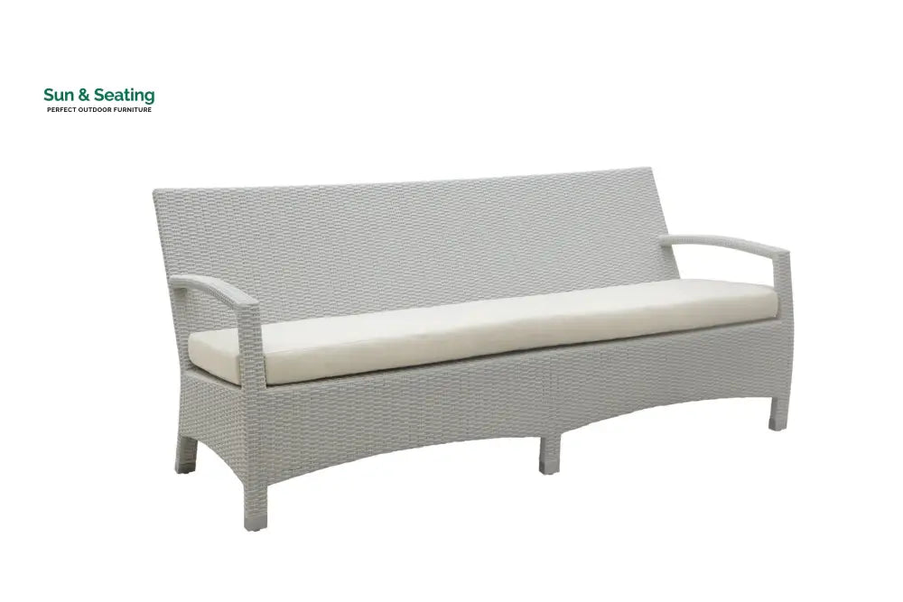 Hudson Outdoor Garden Balcony Sofa Set 3 Seater 2 Seater With 2 Single Seater and 1 Center Table With 1 Side Table Set