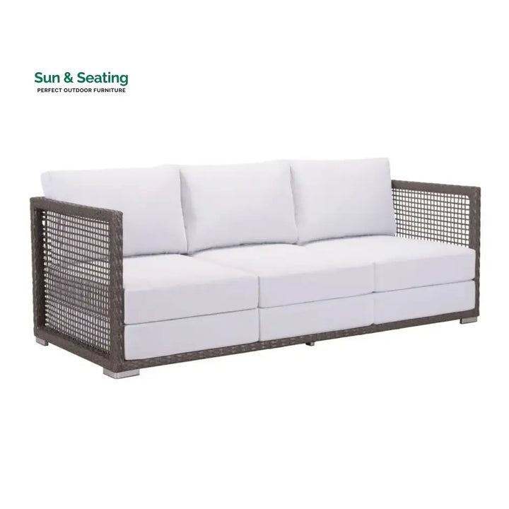 Ilsa Outdoor Rattan Wicker 5-Seater Sofa Set Sofa Set