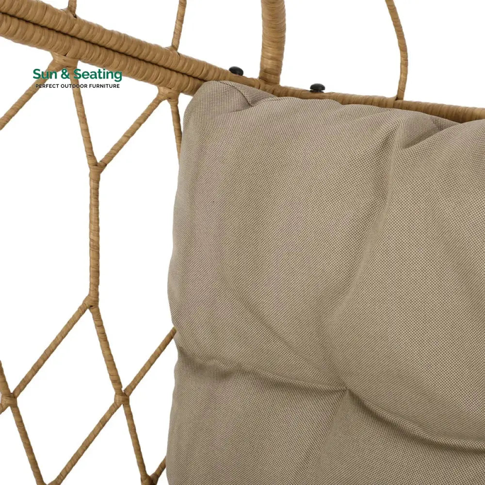 Ines Single Seater Hanging Swing Without Stand For Balcony Garden Swing (Honey) Swings