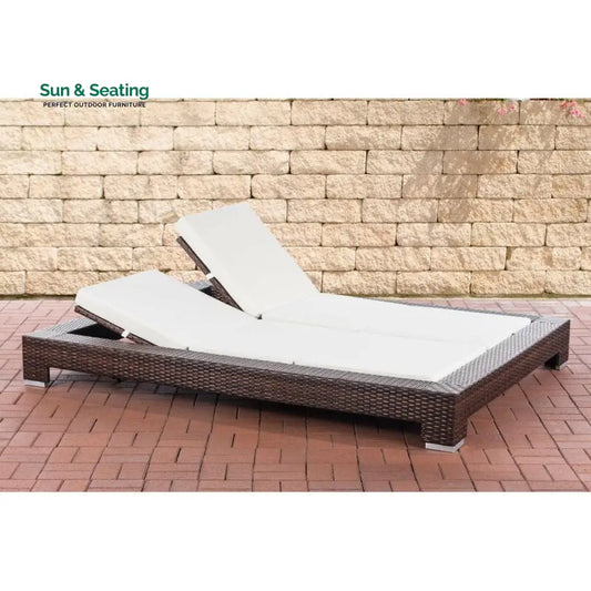 Insane Outdoor Swimming Poolside Lounger (Brown) Loungers
