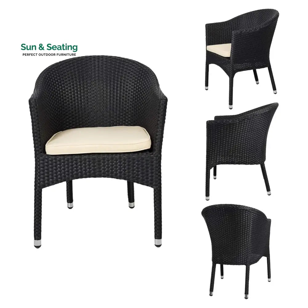 Ishani 3-Piece Outdoor Rattan Wicker Patio Set Patio Set