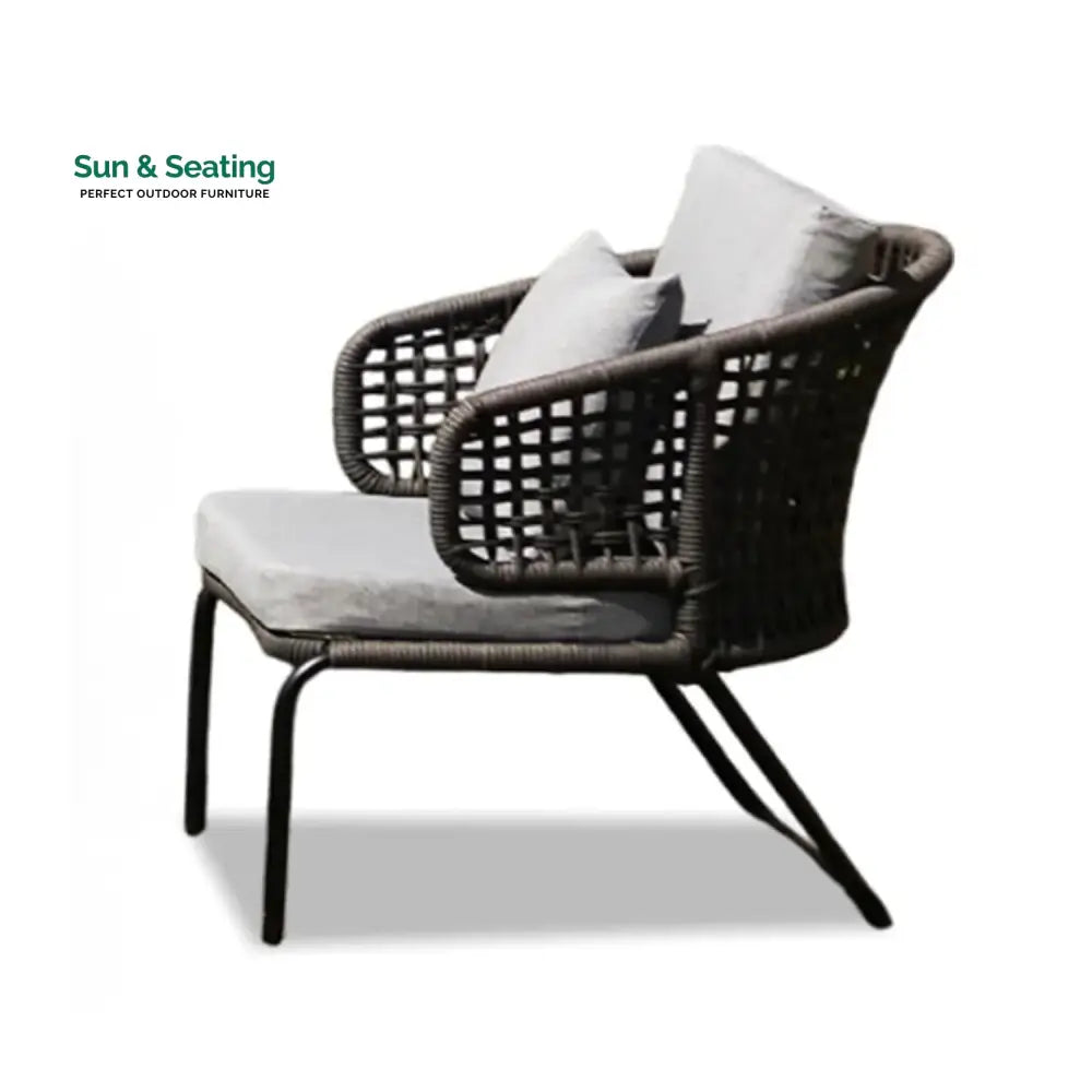 Ishira Outdoor 5 Seater Rope Conversation Sofa Set Sofa Set