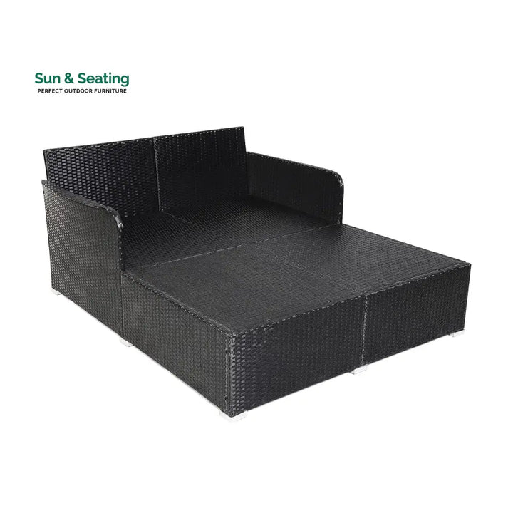 Jacinta Outdoor Patio Double Seater Daybed For Garden Poolside Daybed
