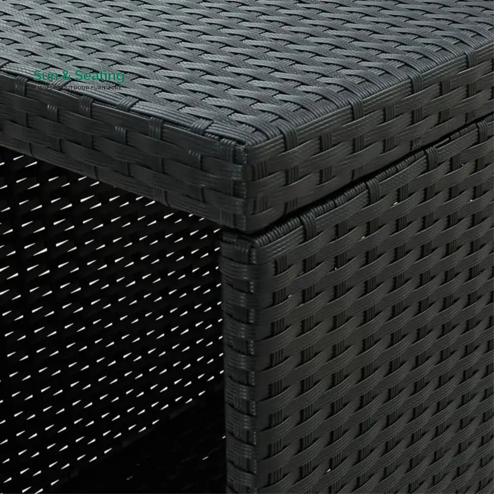 Jacinta Outdoor Rattan Wicker Bar Table with High-Top Design Bar Table