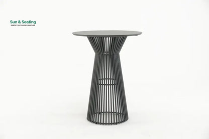 Javier Outdoor Patio Bar Set 2 Chairs and 1 Table Set Bar Sets