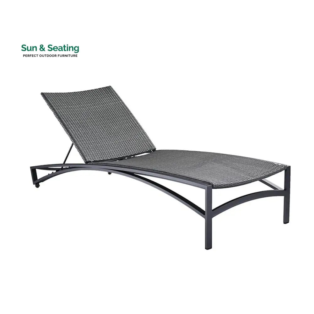 Jax Outdoor Swimming Poolside Lounger (Grey) Loungers