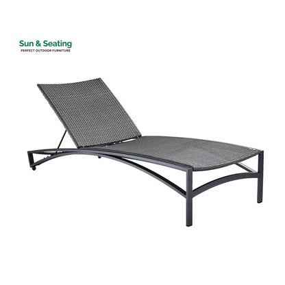 Jax Outdoor Swimming Poolside Lounger (Grey) Loungers