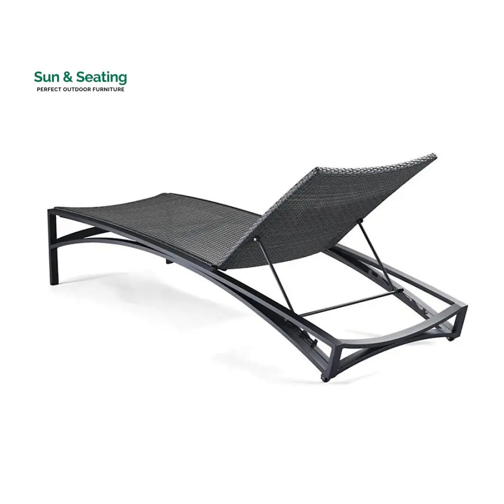 Jax Outdoor Swimming Poolside Lounger (Grey) Loungers