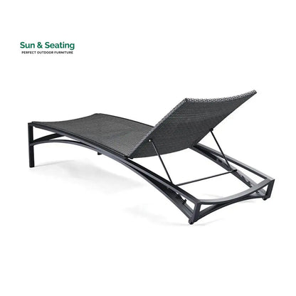Jax Outdoor Swimming Poolside Lounger (Grey) Loungers