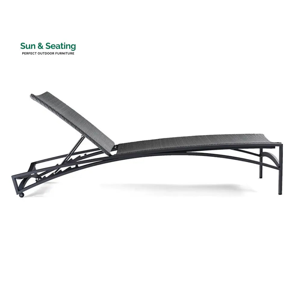 Jax Outdoor Swimming Poolside Lounger (Grey) Loungers