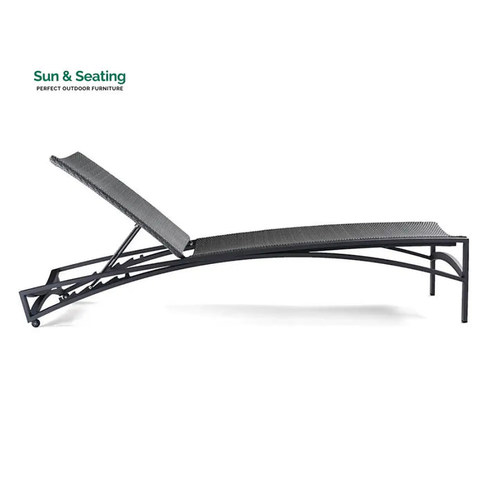 Jax Outdoor Swimming Poolside Lounger (Grey) Loungers
