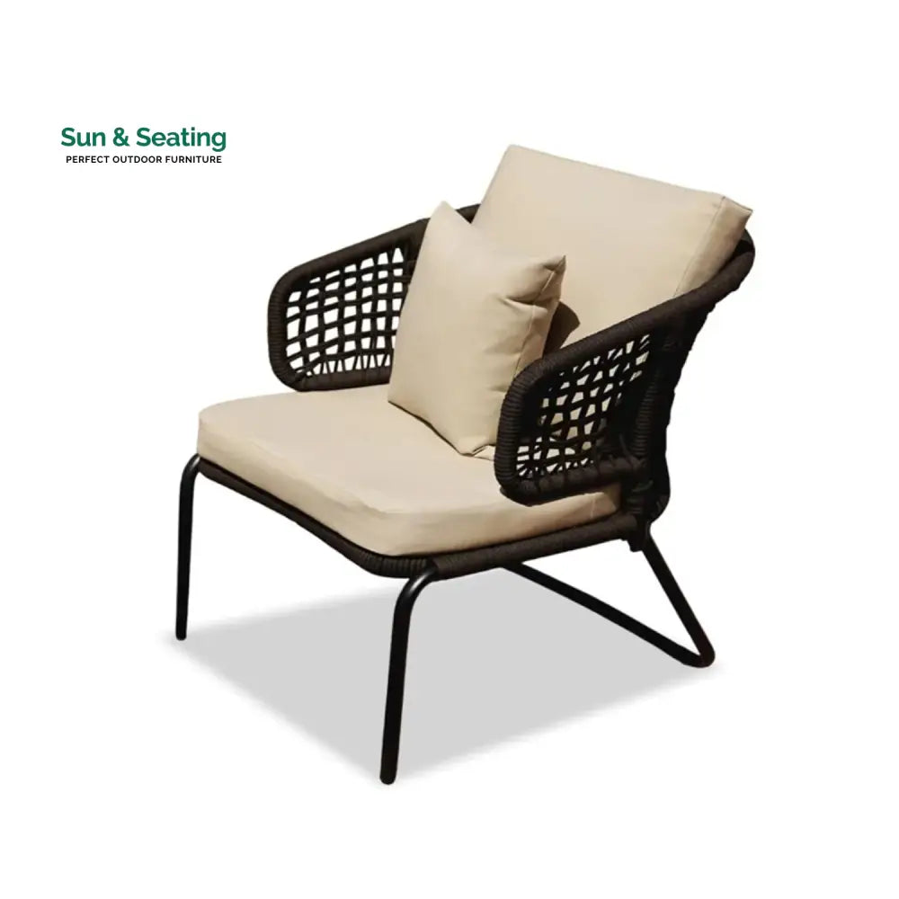 Jivika Outdoor 5 Seater Rope Conversation Sofa Set Sofa Set