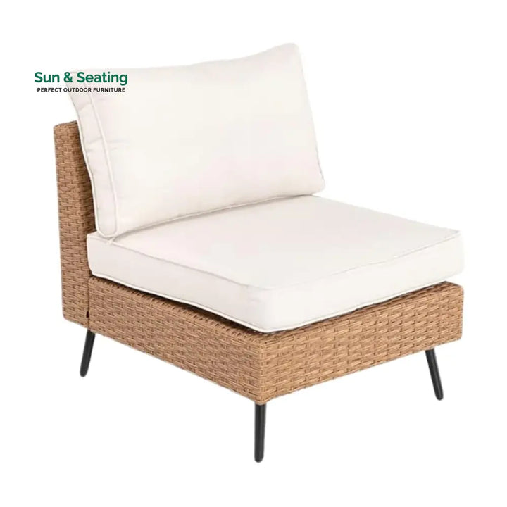 Johanna Outdoor Rattan Wicker 6-Seater Sofa Set Sofa Set