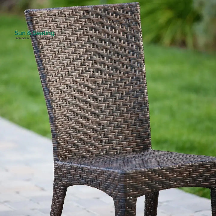 Jumanah Outdoor All-Weather Resistant Rattan Wicker 7-Piece Dining Set Dining Set