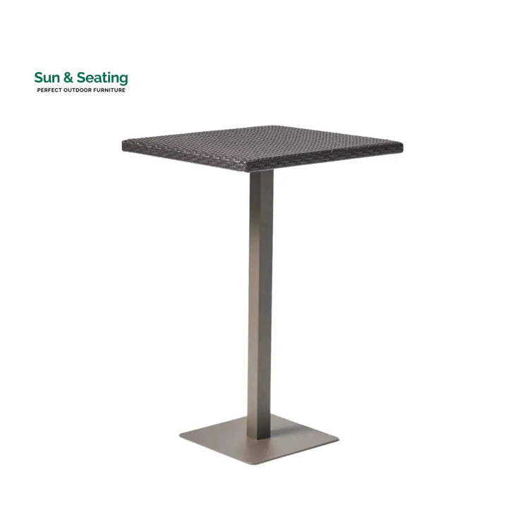 Juwairiya Outdoor Bar Set with High Top Table – All-Weather Rattan Bar Set