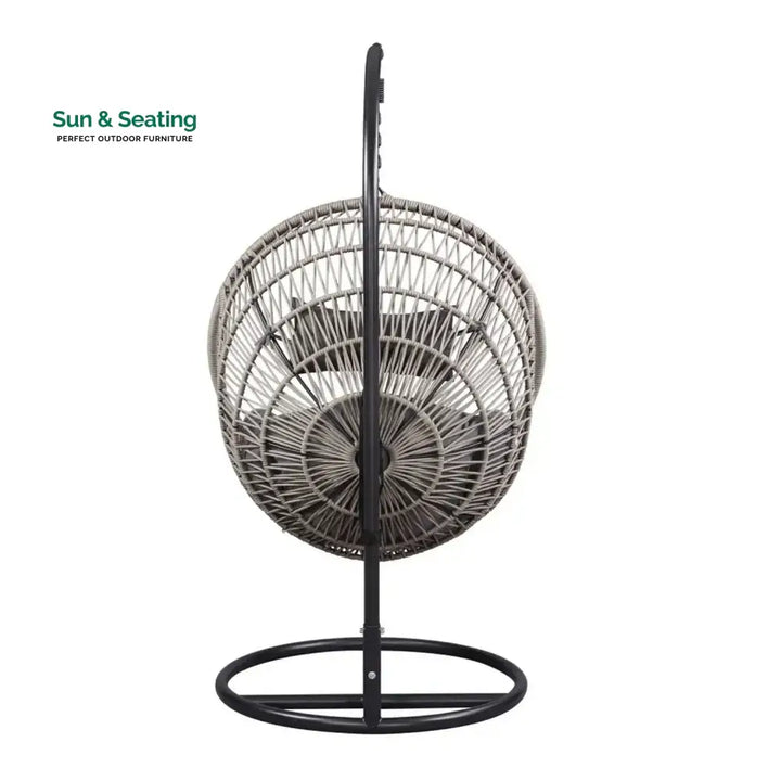 Kashvi Rope Swing Chair (Grey) Swing