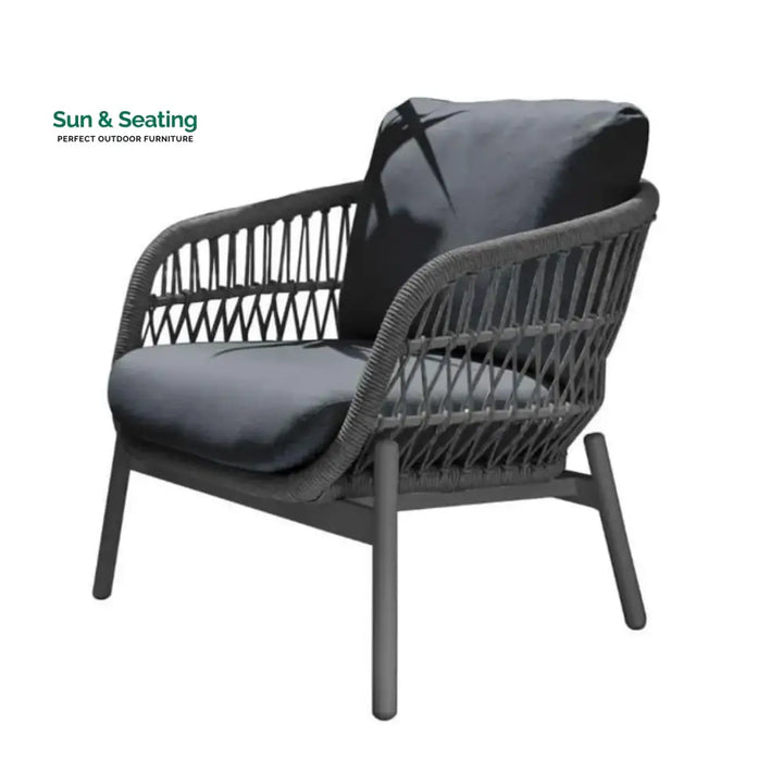 Komal Outdoor 4 Seater Rope Conversation Sofa Set Sofa Set