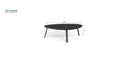 Kosta Outdoor Garden Balcony Sofa Set 2 Seater Single seater and 2 Center Table Set Braided & Rope (Dark Grey) Sofa Sets