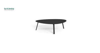 Kosta Outdoor Garden Balcony Sofa Set 2 Seater Single seater and 2 Center Table Set Braided & Rope (Dark Grey) Sofa Sets