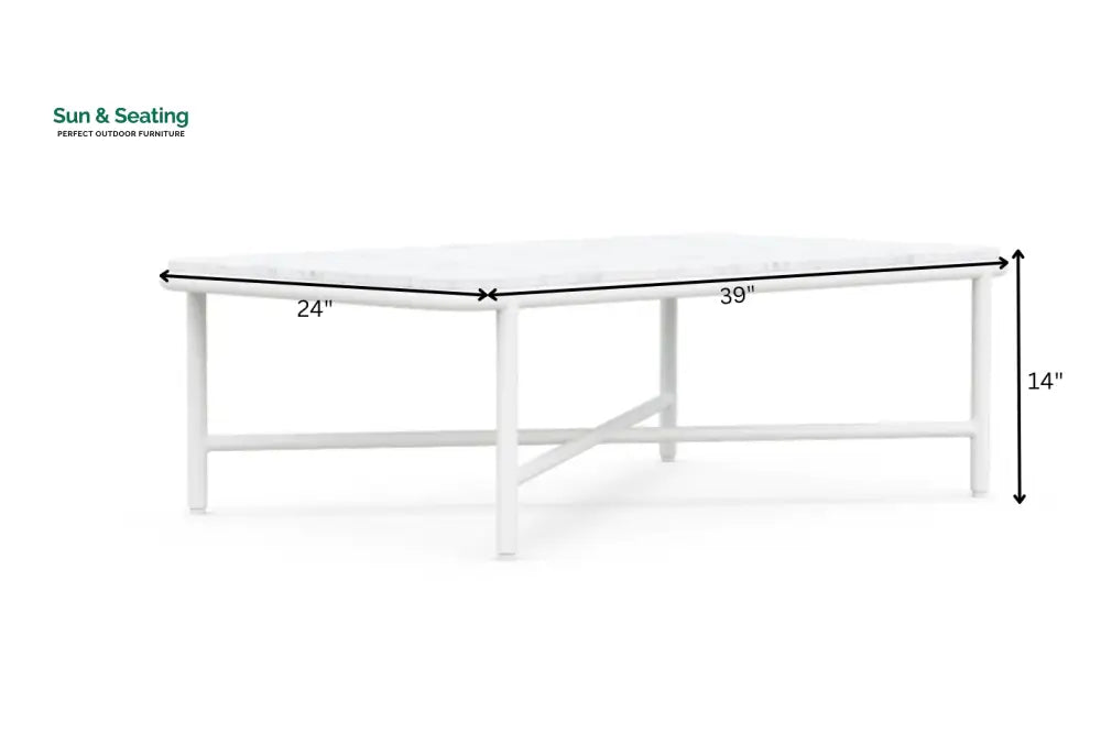 Kreios Outdoor Garden Balcony Sofa Set 2 Seater 2 Single seater and 1 Center Table With 1 Side Table Set (White) Sofa