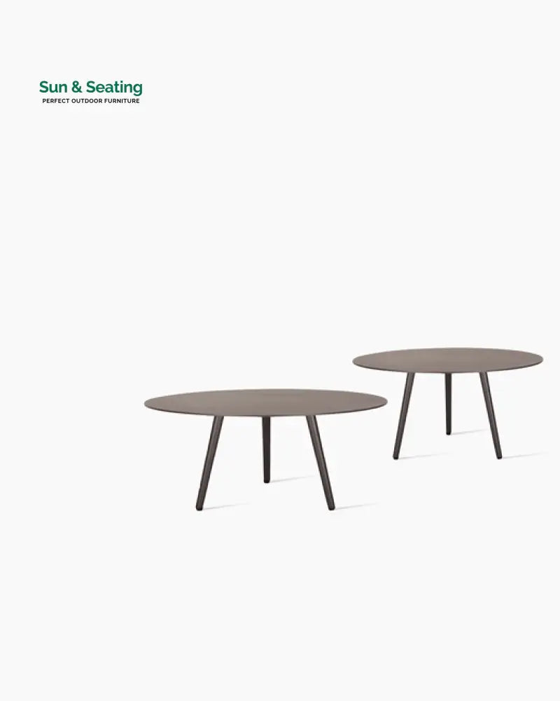 Legion Outdoor Sofa Set 2 Seater 2 Single seater and 2 Center Table Set (Dark Grey) Braided & Rope Sofa Sets