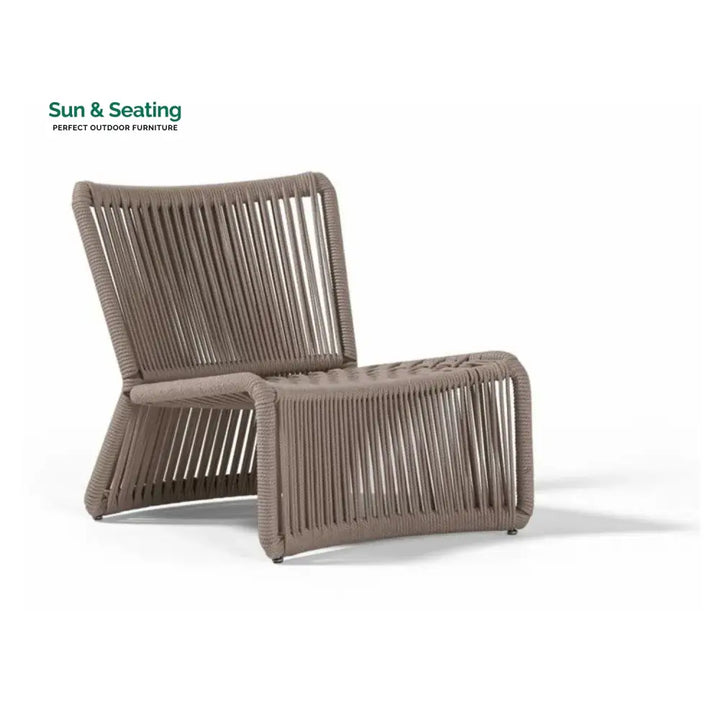 Liliana 3-Piece Outdoor Beige Rope Patio Set Patio Set