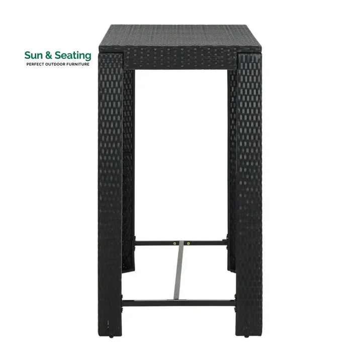 Lola Outdoor Rattan Wicker High Top Bar Table Bar Table