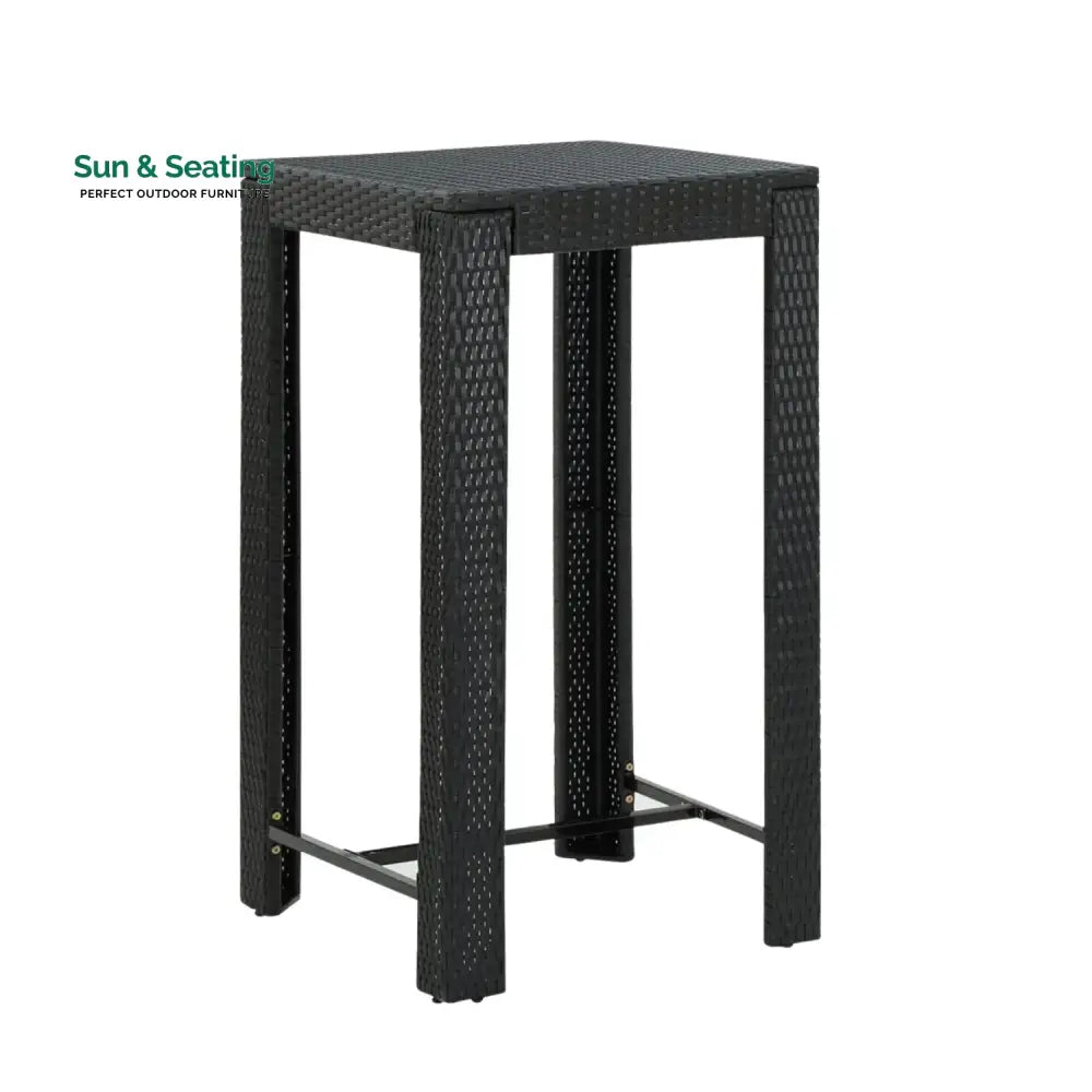Lola Outdoor Rattan Wicker High Top Bar Table Bar Table