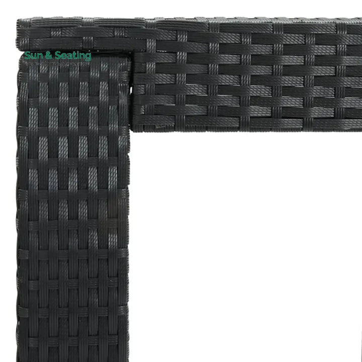 Lola Outdoor Rattan Wicker High Top Bar Table Bar Table