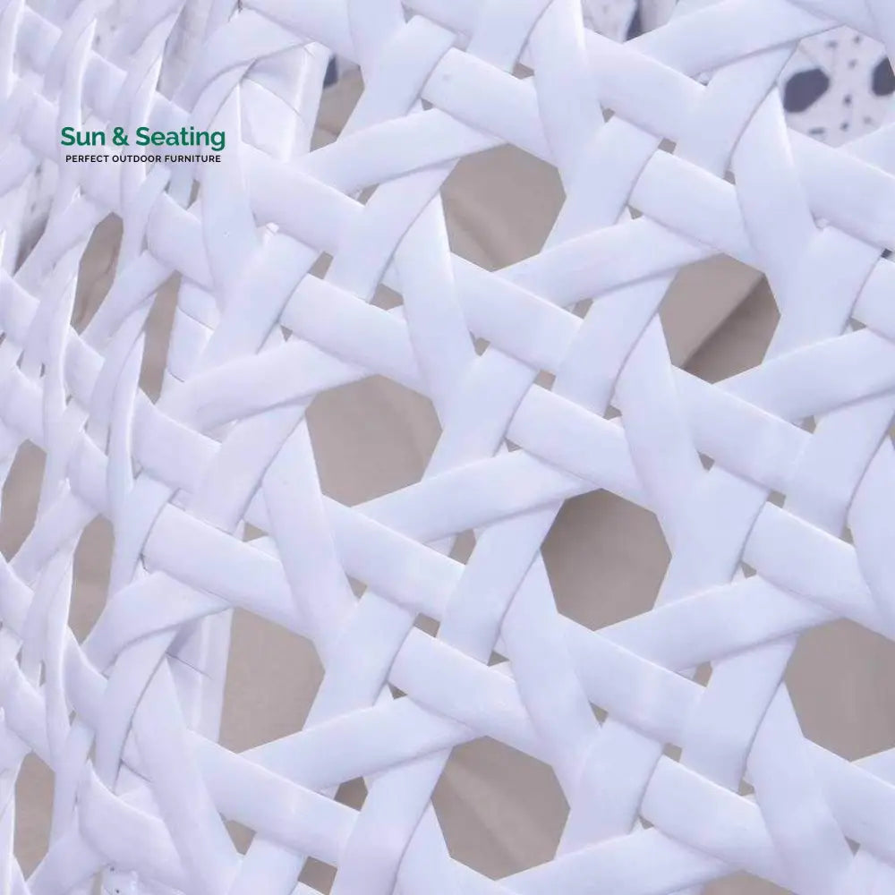 Lombardi Double Seater Hanging Swing With Stand For Balcony Garden Swing (White) Swings