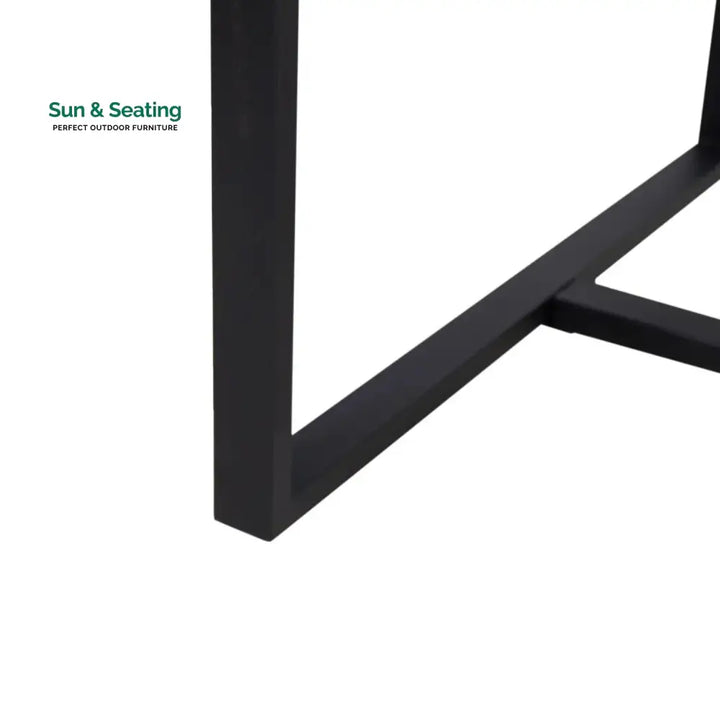 Lubna Outdoor Bar Table With Wooden Top Bar Table