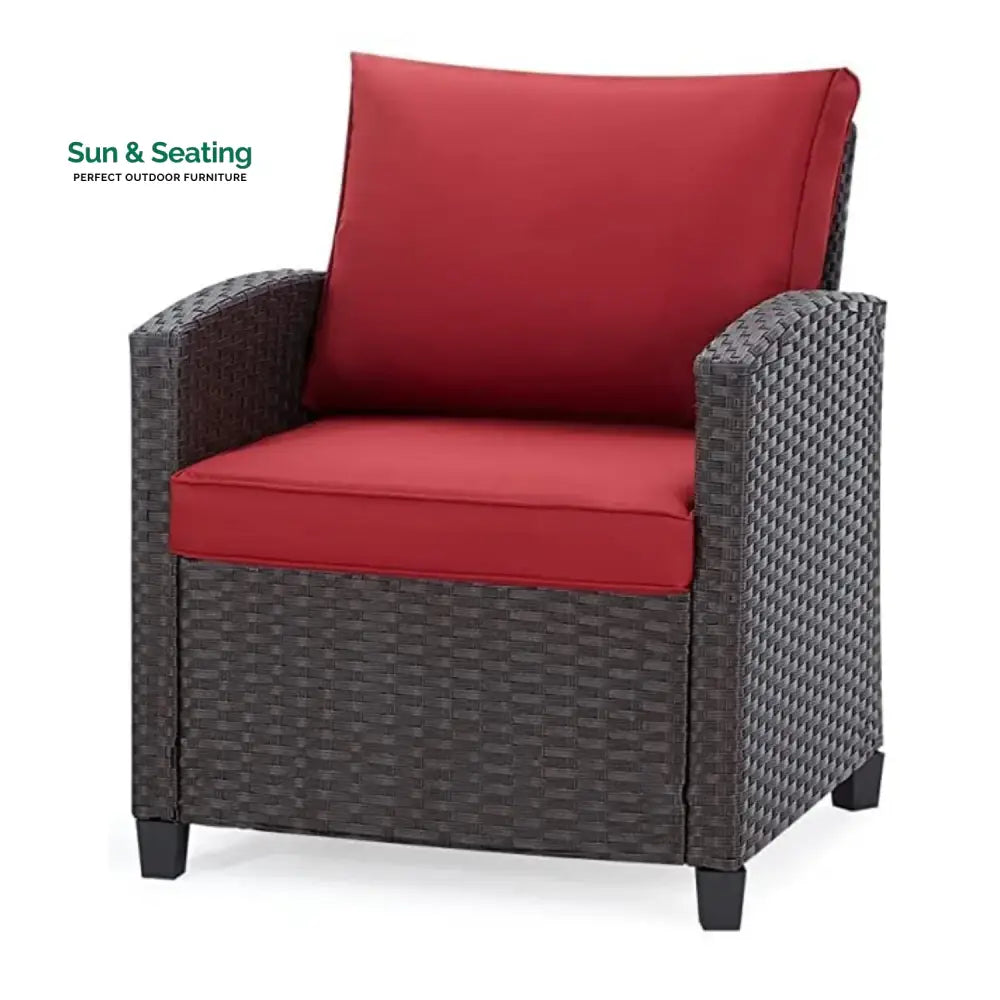 Lucía 3-Piece Outdoor Rattan Wicker Patio Set Patio Set
