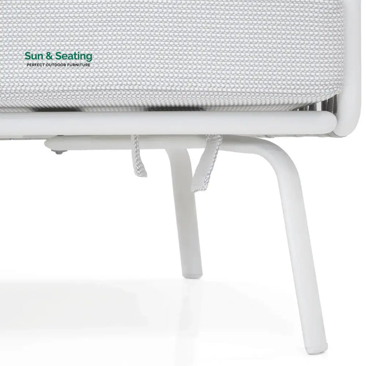 Luies Outdoor Garden Balcony Sofa Set 2 Seater,2 Single seater and 2 Center Table With 1 Side Table Set Braid &amp; Rope